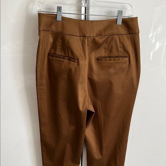 MASSIMO DUTTI Camel Lightweight High Waist Sailor Pants, Size 8 - Picture 8 of 13